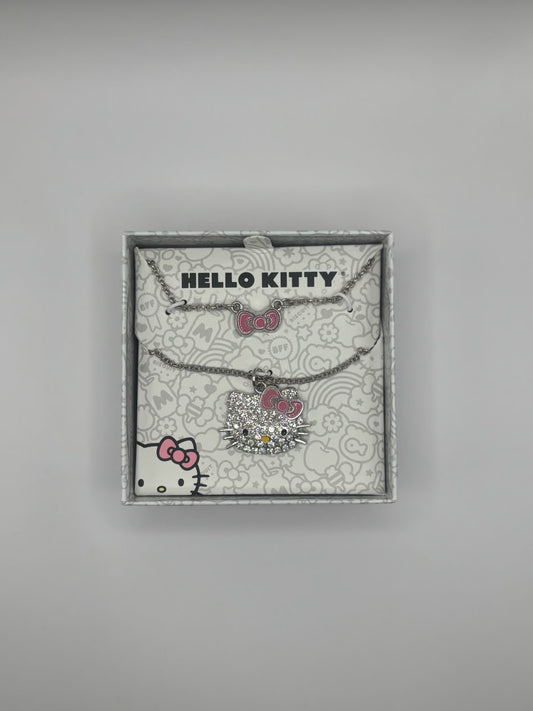 Collar Hello Kitty con Dije Brillante