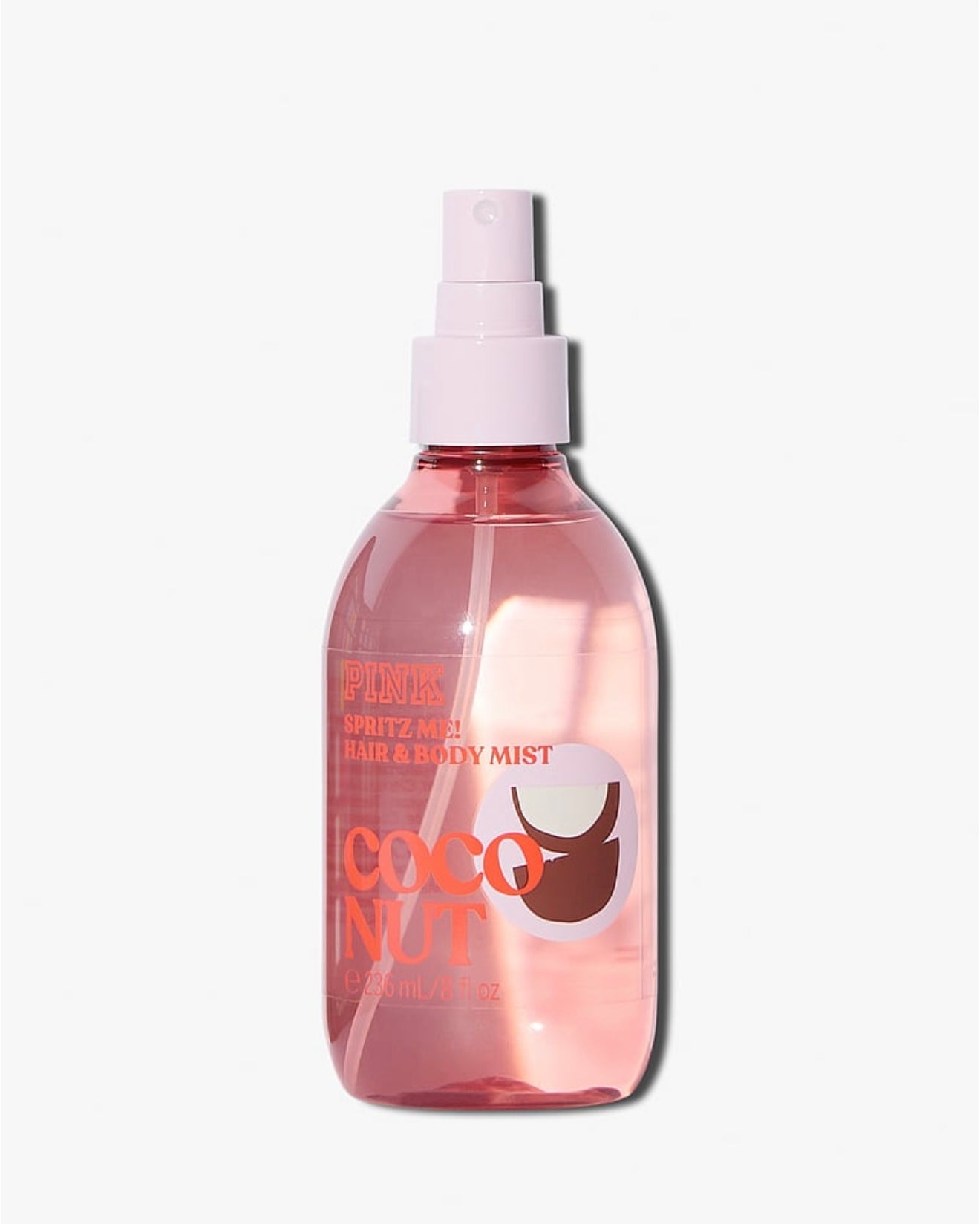 🥥 Coconut Hair & Body Mist – PINK Spritz Me! (8 fl oz)