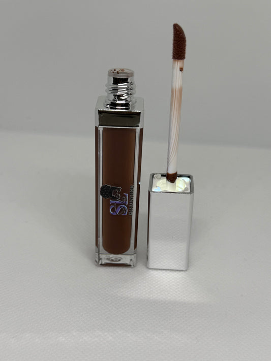 ☕ Mocha – Lip Gloss con Luz y Espejo