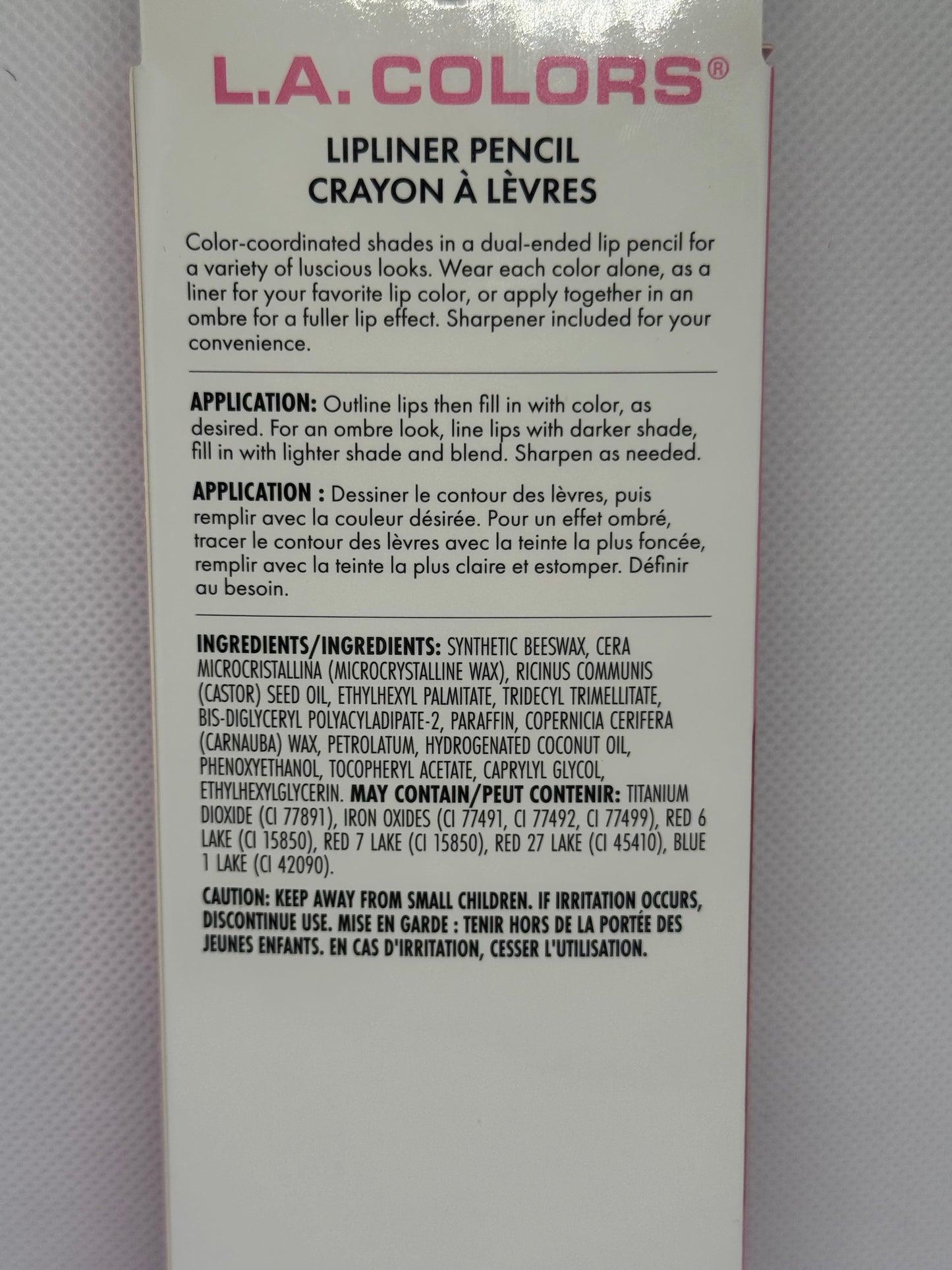 L.A. Colors Dual Lipliner – Dreamy Delight