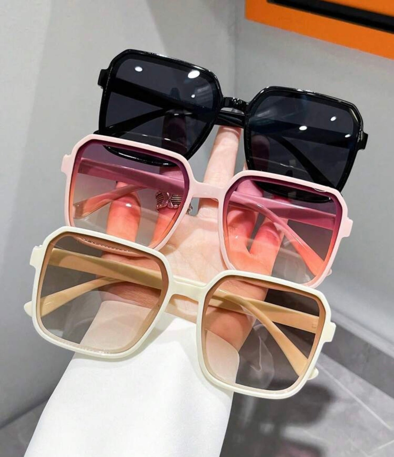 Gafas Cuadradas – Set de Colores Elegantes