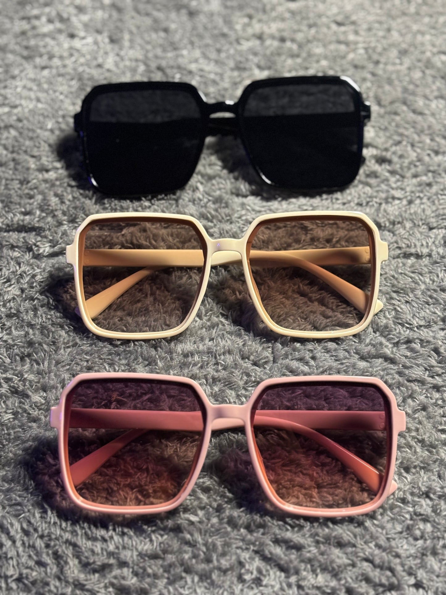 Gafas Cuadradas – Set de Colores Elegantes