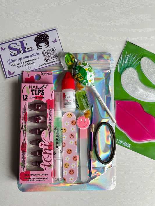 Kit de Uñas “Happy Tips” - Edición Glow Up