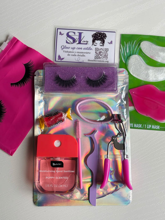 Kit de Pestañas “Lash & Go” - Edición Glow Up