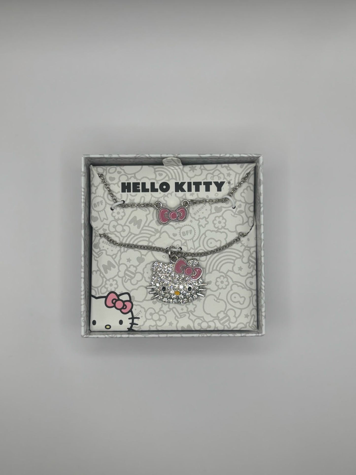 Collar Hello Kitty con Dije Brillante