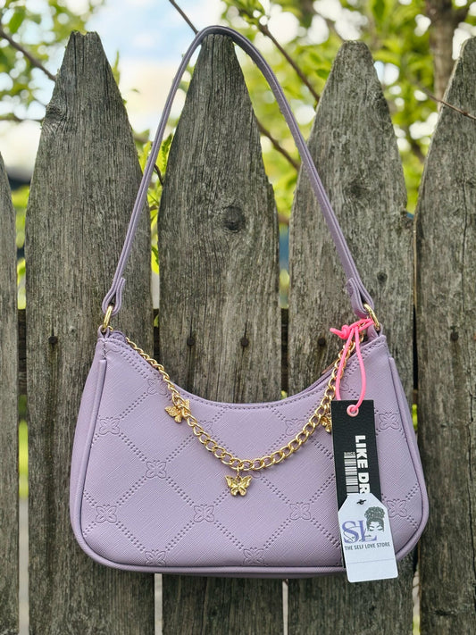 Bolso Lavanda Butterfly Chain