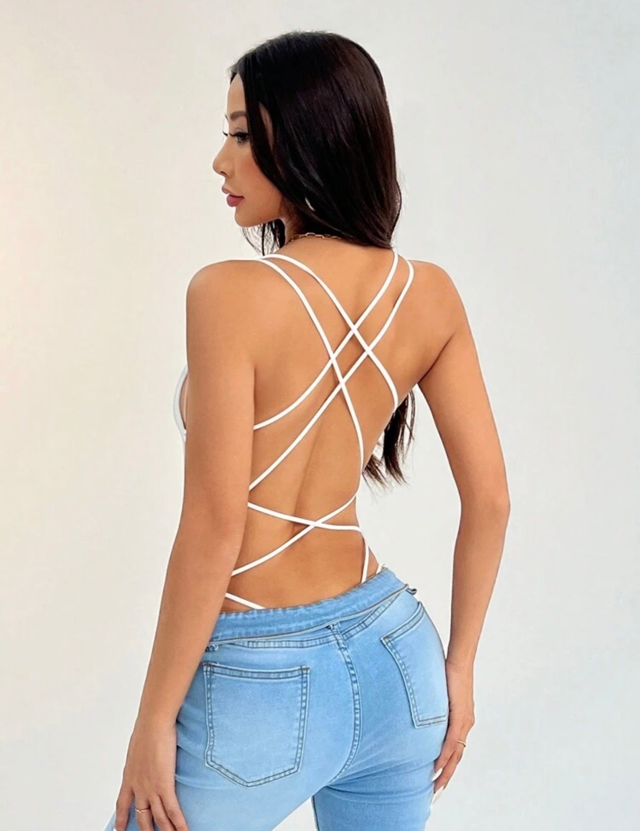 White Fierce Bodysuit