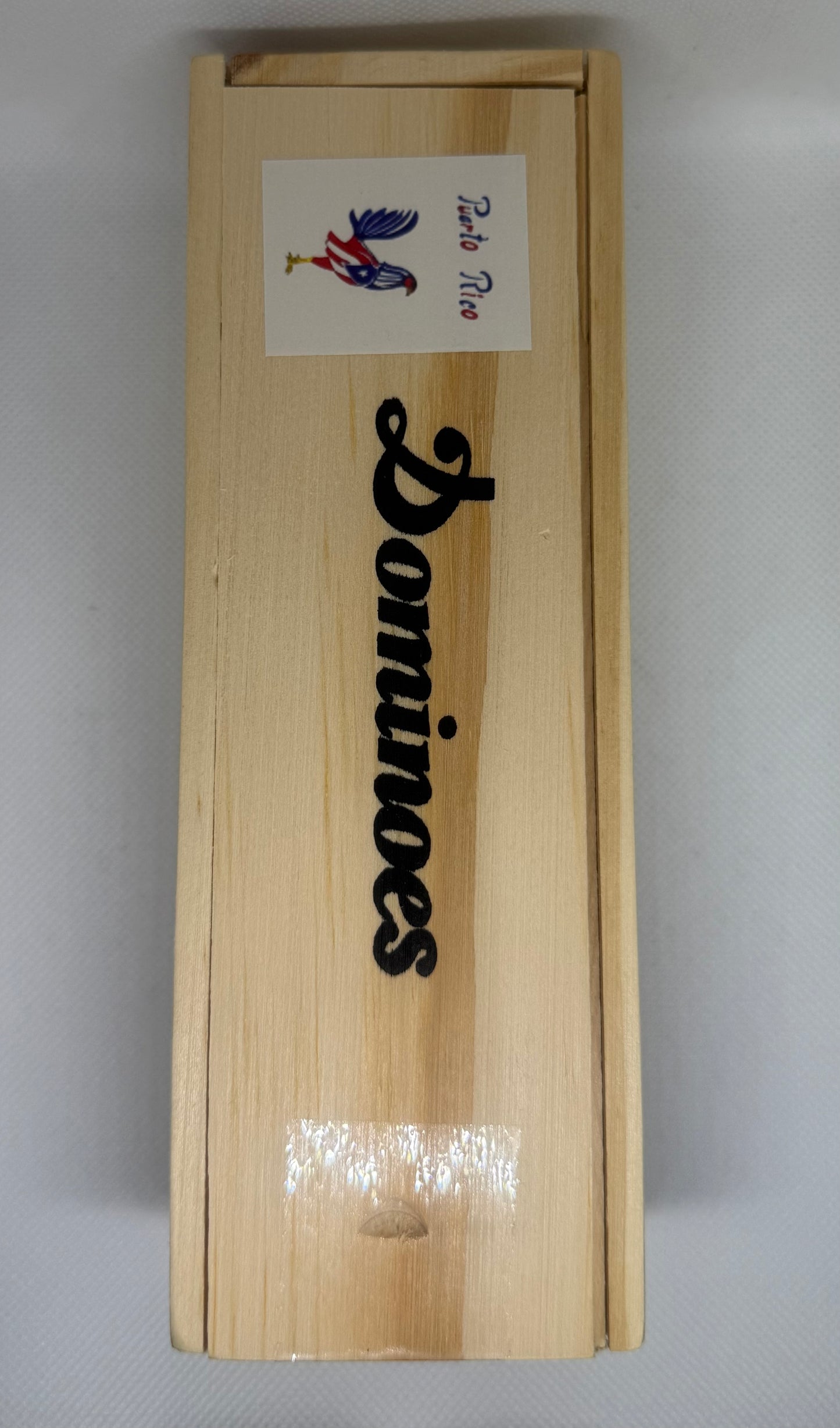 🇵🇷 Dominó Clásico en Caja de Madera – Edición Puerto Rico