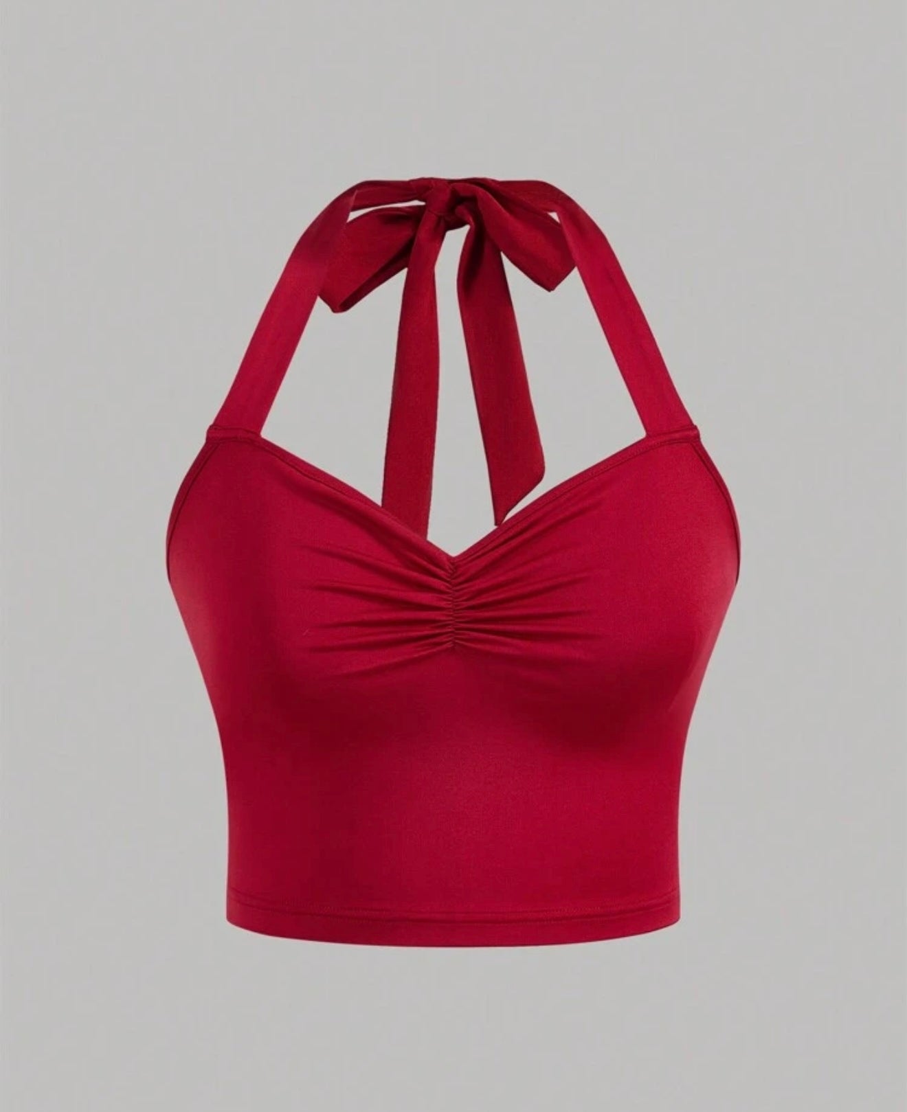 Red Flame Halter Top